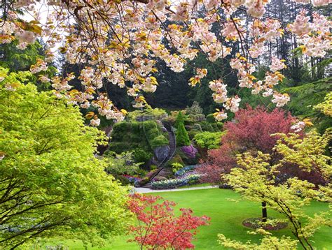 The Butchart Gardens – Victoria, Canada – Sunken Garden