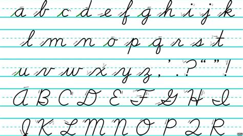 cursive - Google Search | Cursive writing practice sheets, Cursive ...