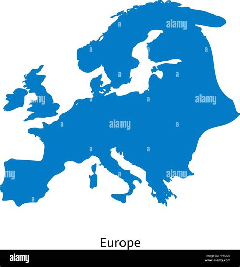 Map Of Europe Region