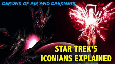 Star Trek's Iconians EXPLAINED - Discovery's Red Angels? - YouTube