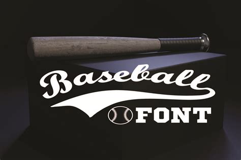 Baseball Font by KtwoP · Creative Fabrica