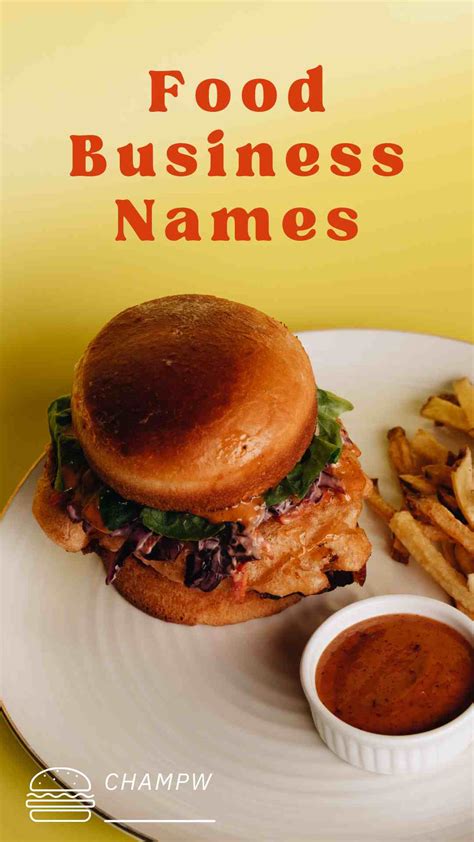 550+ Food Business Names That Are Creative & Catchy