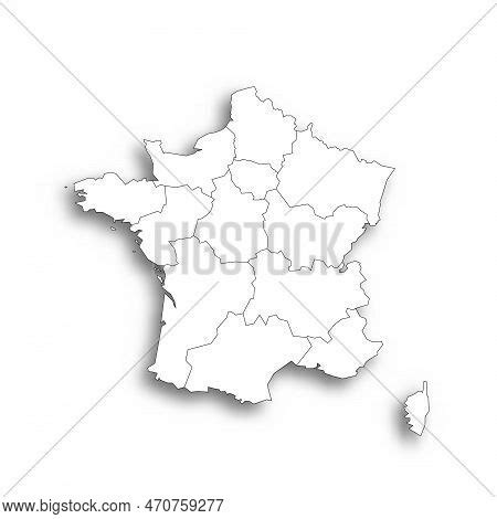 France Political Map Vector & Photo (Free Trial) | Bigstock