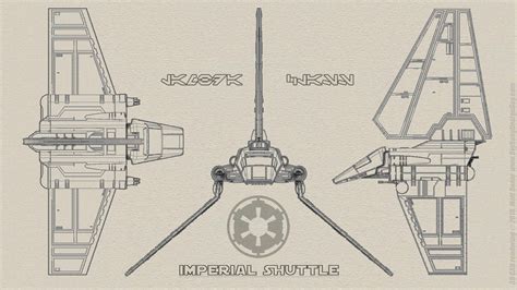 Imperial Shuttle Blueprints