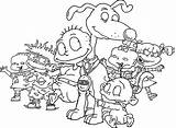 Characters From Rugrats 1 Coloring Page  Free Printable Pages sketch template