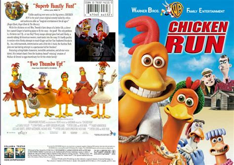 Chicken Run (Warner Bros. Family Entertainment) VHS Cover : r/DeviantArt