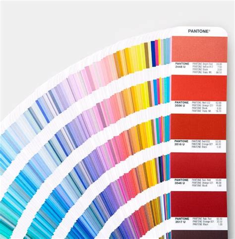 International Standard TPG Pantone Color Swatches 1867 Spot Colors Included