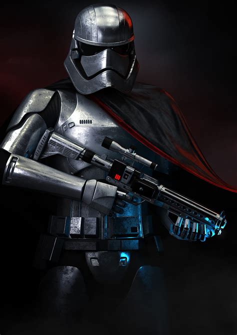 Captain Phasma, Star Wars, movies, artwork, fan art, science fiction ...