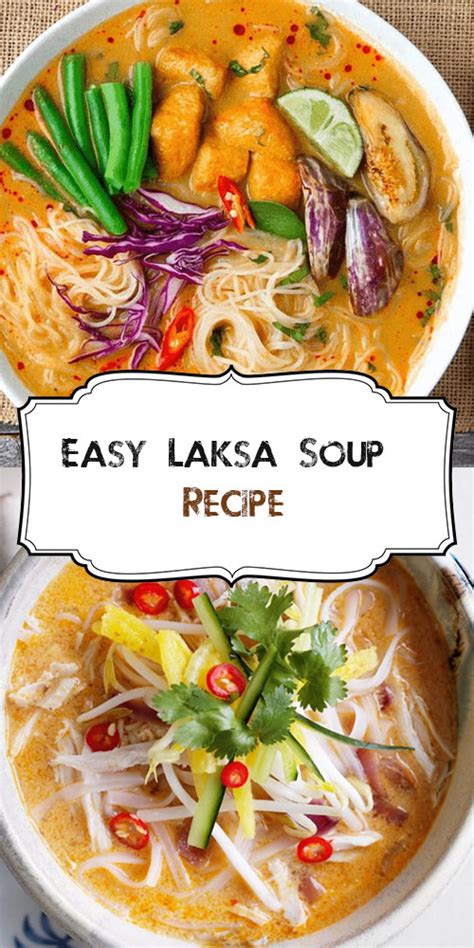 Easy Laksa Soup Recipe | Welcome My Cook Zone