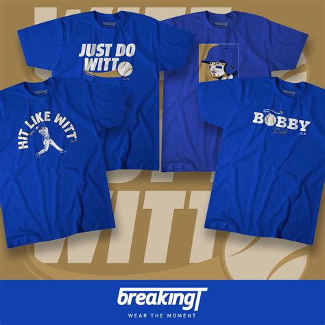 Get your Bobby Witt Jr. shirts from BreakingT! - Royals Review