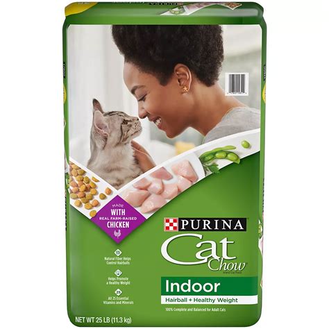 Purina Cat Chow Indoor Cat Food, 25 lbs | BJ's Wholesale Club