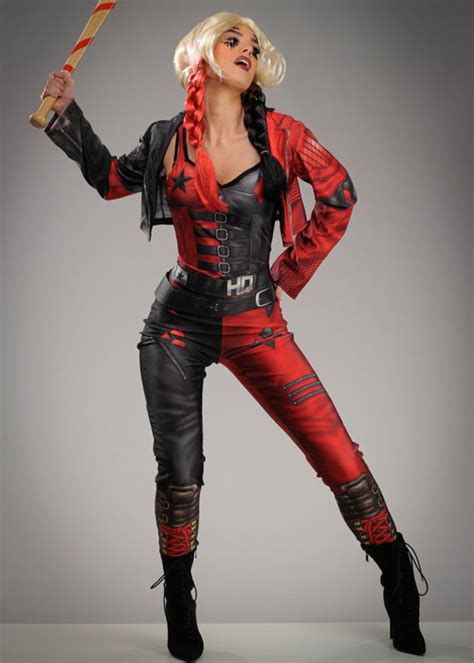 Womens Suicide Squad 2 Harley Quinn Jumpsuit Costume [702703] - Struts ...