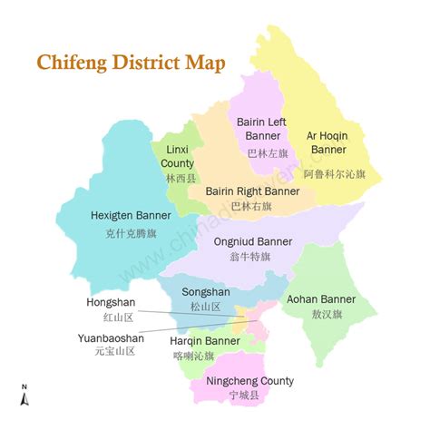 Chifeng Maps | Chifeng China Map | Chifeng Tourist Maps 2024