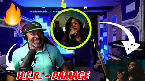 Its Time for H.E.R. - Damage - Producer Reaction - YouTube