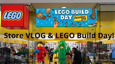 LEGO BUILD DAY STORE VLOG + BRICK & FIGS! - YouTube