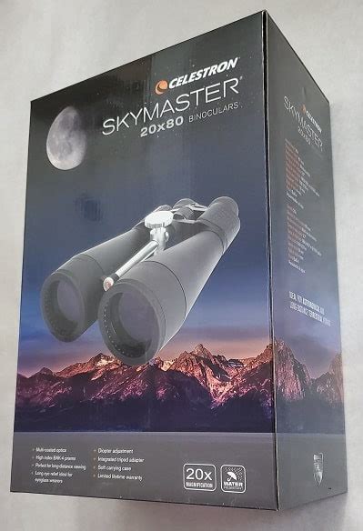 Celestron SkyMaster 20x80 Expert's Review - Moon And Back