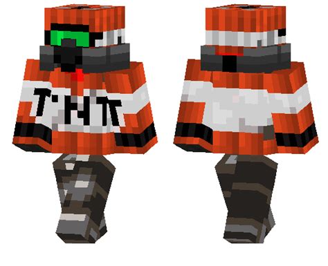 Exploding TnT | Minecraft PE Skins