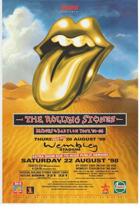 50 Years of Concert Posters from the Rolling Stones | AnOther