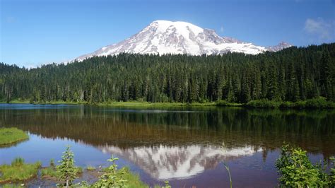 Reflection Lake, Mount Rainier National Park [4912 x 2760] [OC] : r ...