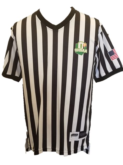 OHSAA Sublimated Basketball Referee Shirt – Final Score Sporting Goods