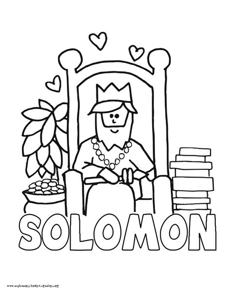 Free King Solomon Coloring Pages, Download Free King Solomon Coloring Pages png images, Free ...