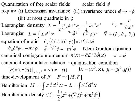 In risposta al prosciutto Higgins scalar qed lagrangian Punto di ...