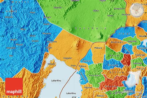 Political Map of Goma