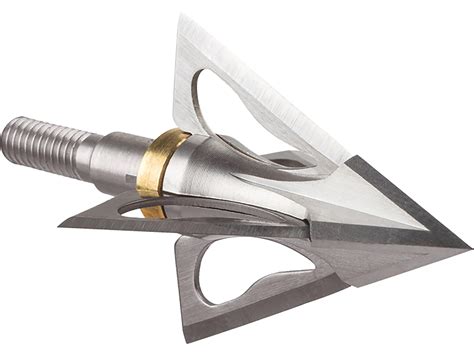 Wac'Em 4-Blade Fixed Blade Broadhead 100 Grain SS 4PK