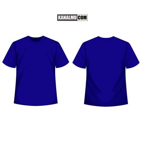 51 Desain Mentahan Kaos Polos Format PNG Warna Keren Siap Edit