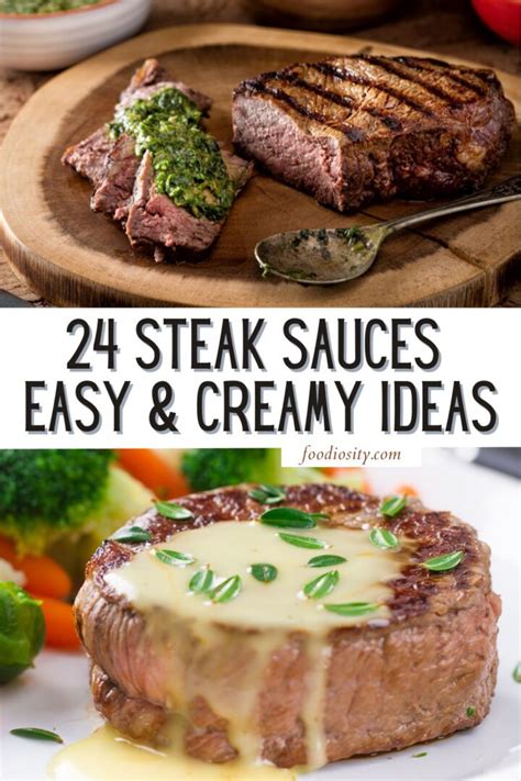 24 Easy Steak Sauce Recipes - Creamy & Tasty Ideas - Foodiosity