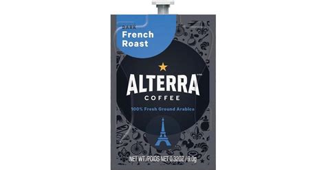 Alterra Flavia French Roast Pods Coffee, Dark 100/Carton • Price