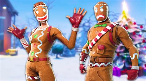 THEY'RE BACK!! Ginger Gunner & Merry Marauder Gingerbread Skins!! (Fortnite Live Gameplay ...