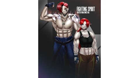 ArtStation - The Fighting Spirit - Poster | Artworks