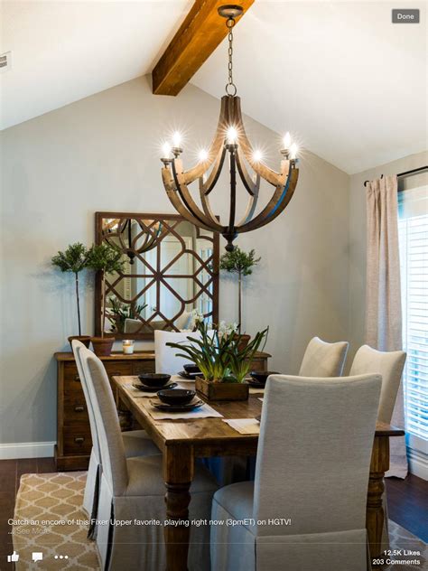 Dining room | Modern farmhouse dining room, Rustic dining room lighting, Rustic dining room