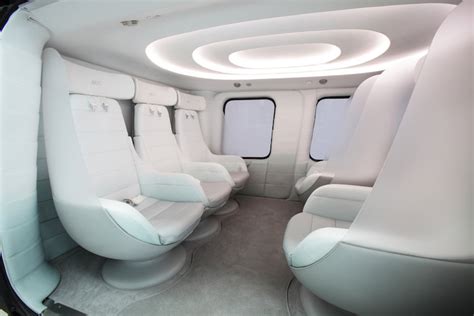 Re-thinking and re-designing the luxury helicopter interior experience