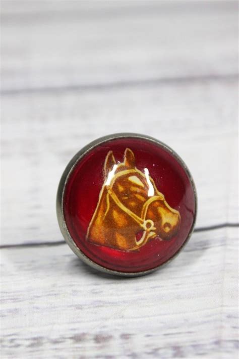 Vintage Horse Bridle Rosette Pin Brooch Slide | EstateSales.org