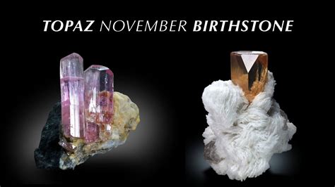 Topaz November Birthstone - Fine Art Minerals