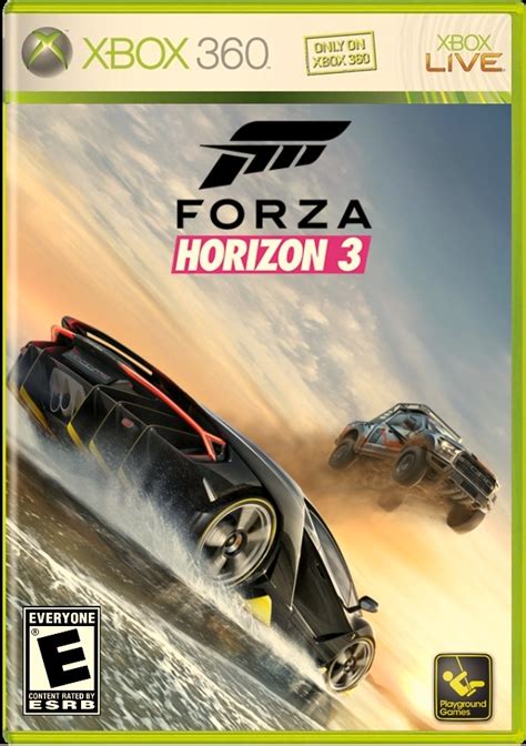 Forza Horizon 3 Xbox 360 Fan BoxArt (IF ONLY...) by fabinator6 on ...