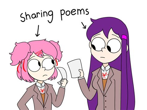 Natsuki shares the wrong poem : r/DDLC