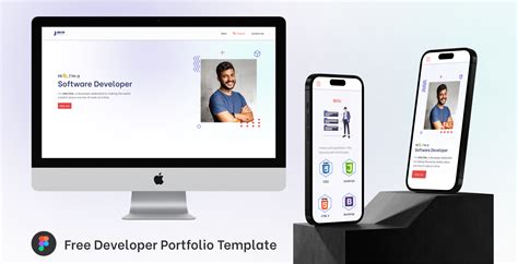 Software developer portfolio | Figma