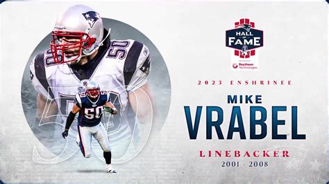 Patriots 2023 Hall of Fame Inductee: Mike Vrabel