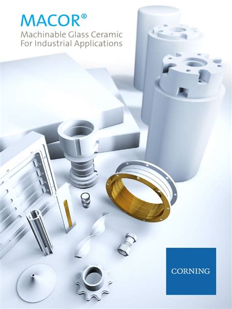 Macor: Machinable Glass Ceramic For Industrial Applications | PDF | Ceramics | Physical Sciences