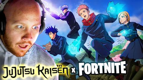 JUJUTSU KAISEN X FORTNITE UPDATE TODAY! - YouTube