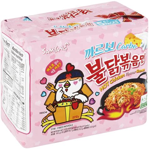 Samyang Ramen Hot Chicken Carbonara 5 Pack | Woolworths