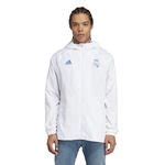 Real Madrid Windbreaker Graphic - White | www.unisportstore.com