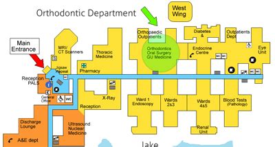 Bournemouth Hospital Floor Plan