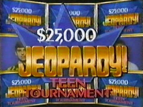 1993 Jeopardy! Teen Tournament | Game Shows Wiki | Fandom