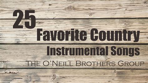 25 Favorite Country Instrumental Songs - YouTube