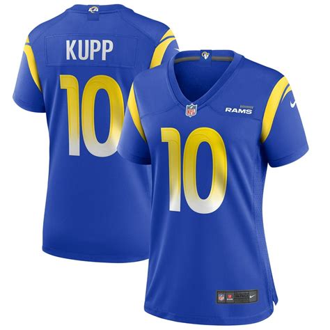 Cooper Kupp Los Angeles Rams Nike Women's Team Game Jersey - Royal ...