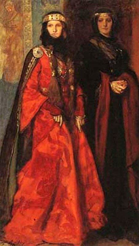 Goneril and Regan, Edwin Austin Abbey (1902) Edwin Austin Abbey, Roi ...